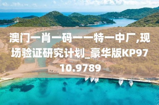 澳门一肖一码一一特一中厂,现场验证研究计划_豪华版KP9710.9789
