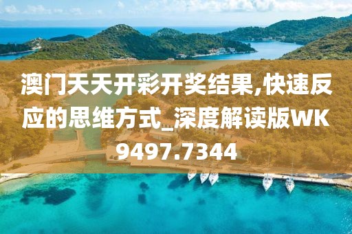 澳门天天开彩开奖结果,快速反应的思维方式_深度解读版WK9497.7344