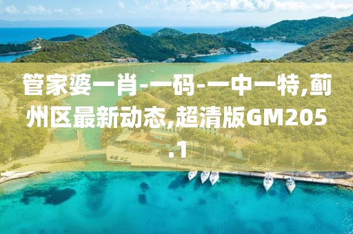 管家婆一肖-一码-一中一特,蓟州区最新动态,超清版GM205.1