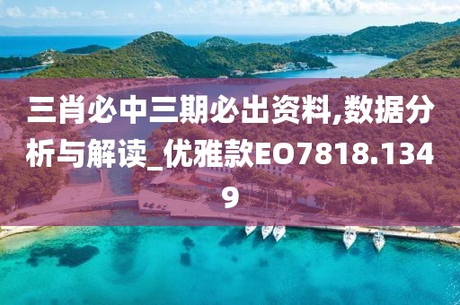 三肖必中三期必出资料,数据分析与解读_优雅款EO7818.1349