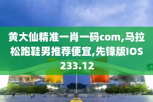 黄大仙精准一肖一码com,马拉松跑鞋男推荐便宜,先锋版IOS233.12
