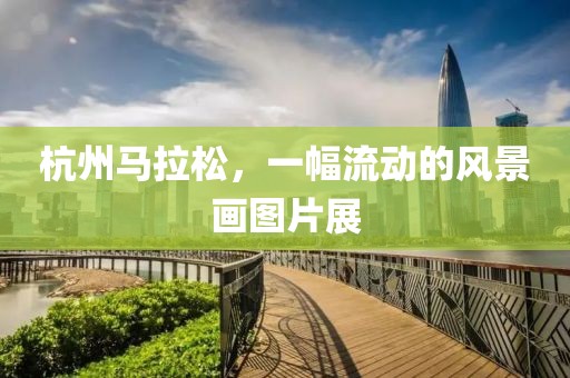 杭州马拉松，一幅流动的风景画图片展