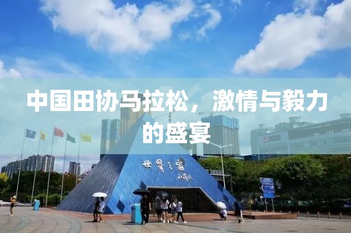 中国田协马拉松，激情与毅力的盛宴