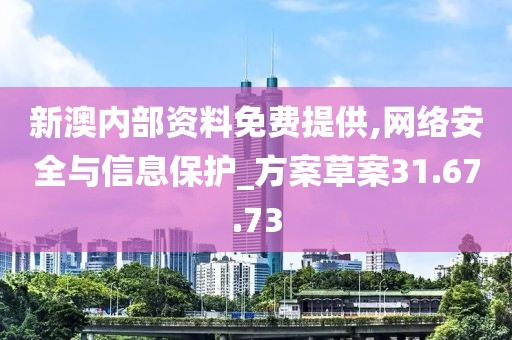 新澳内部资料免费提供,网络安全与信息保护_方案草案31.67.73