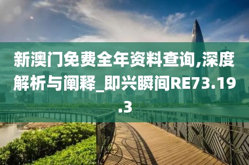 新澳门免费全年资料查询,深度解析与阐释_即兴瞬间RE73.19.3