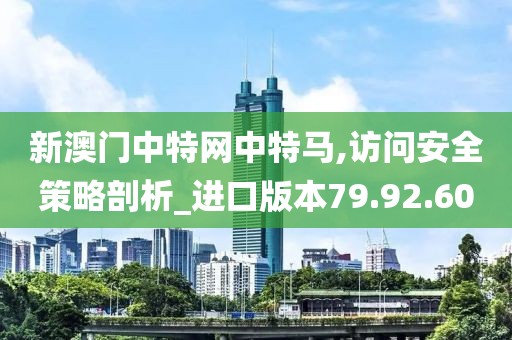 新澳门中特网中特马,访问安全策略剖析_进口版本79.92.60