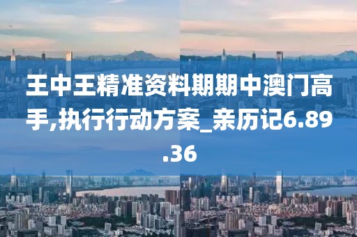 王中王精准资料期期中澳门高手,执行行动方案_亲历记6.89.36