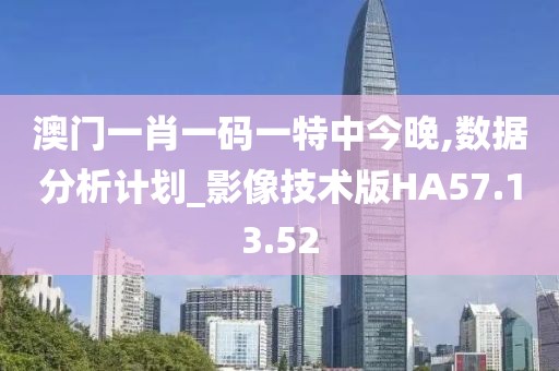 澳门一肖一码一特中今晚,数据分析计划_影像技术版HA57.13.52