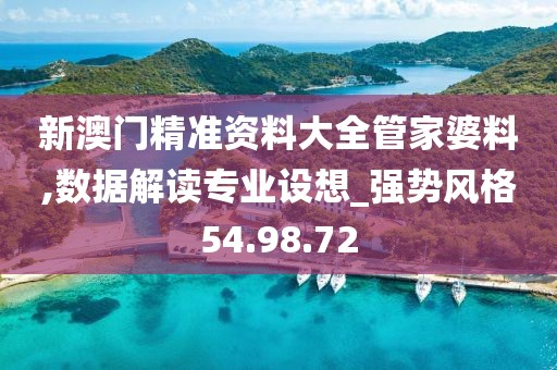 新澳门精准资料大全管家婆料,数据解读专业设想_强势风格54.98.72