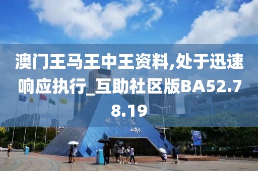 澳门王马王中王资料,处于迅速响应执行_互助社区版BA52.78.19