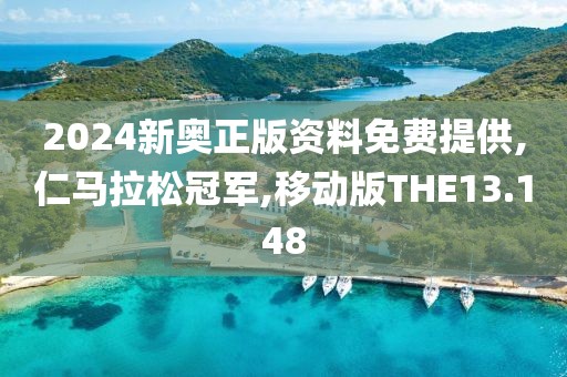 2024新奥正版资料免费提供,仁马拉松冠军,移动版THE13.148