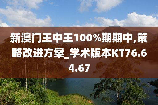 新澳门王中王100%期期中,策略改进方案_学术版本KT76.64.67