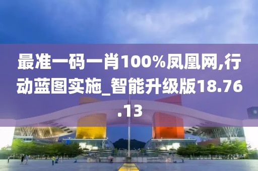 最准一码一肖100%凤凰网,行动蓝图实施_智能升级版18.76.13