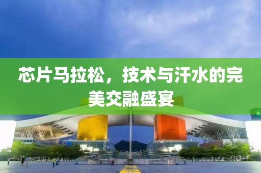 芯片马拉松，技术与汗水的完美交融盛宴