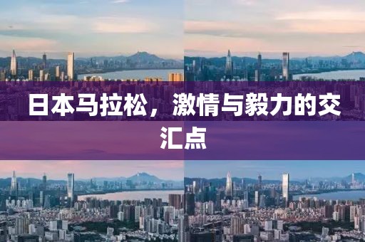 日本马拉松，激情与毅力的交汇点