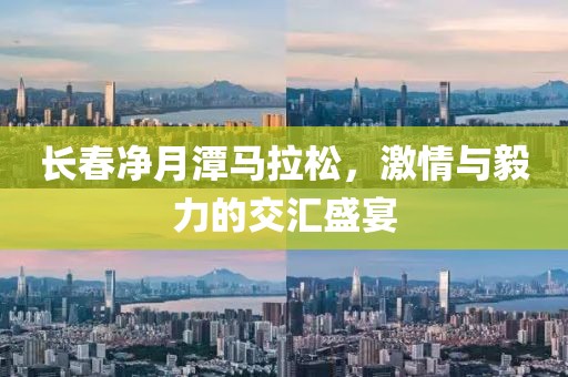 长春净月潭马拉松，激情与毅力的交汇盛宴