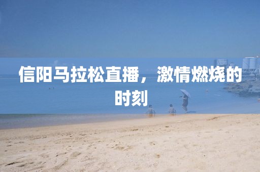 信阳马拉松直播，激情燃烧的时刻