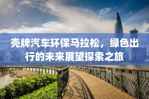 壳牌汽车环保马拉松，绿色出行的未来展望探索之旅