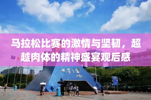 马拉松比赛的激情与坚韧，超越肉体的精神盛宴观后感