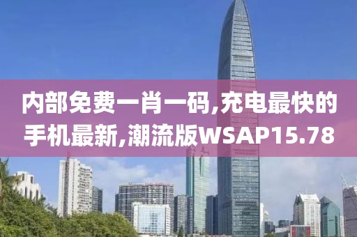 内部免费一肖一码,充电最快的手机最新,潮流版WSAP15.78