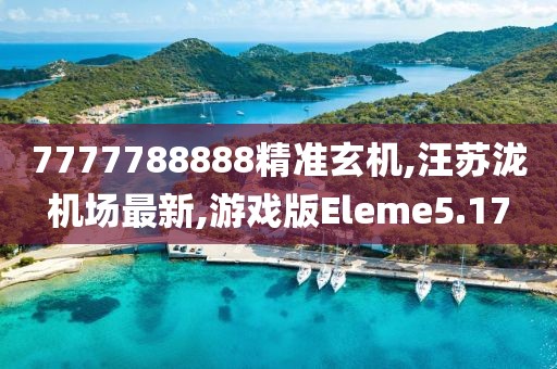 7777788888精准玄机,汪苏泷机场最新,游戏版Eleme5.17