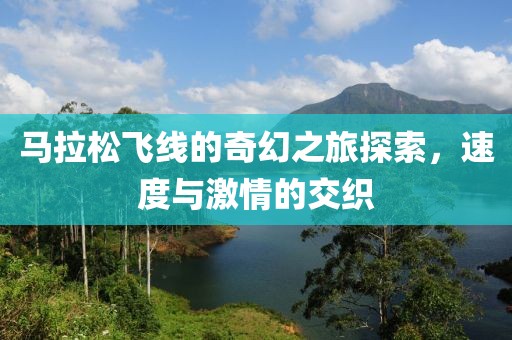 马拉松飞线的奇幻之旅探索，速度与激情的交织