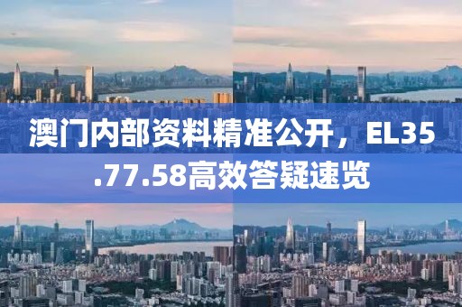 澳门内部资料精准公开，EL35.77.58高效答疑速览