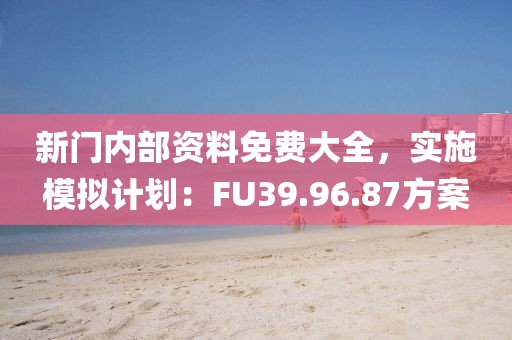 新门内部资料免费大全，实施模拟计划：FU39.96.87方案