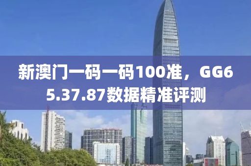 新澳门一码一码100准，GG65.37.87数据精准评测