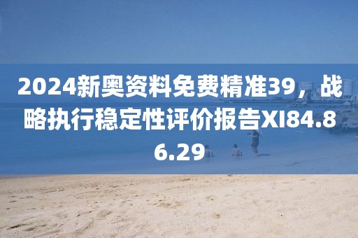 2024新奥资料免费精准39，战略执行稳定性评价报告XI84.86.29