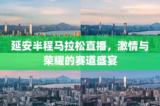 延安半程马拉松直播，激情与荣耀的赛道盛宴