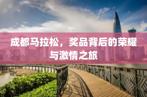 成都马拉松，奖品背后的荣耀与激情之旅