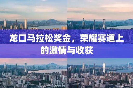 龙口马拉松奖金，荣耀赛道上的激情与收获
