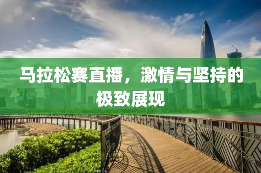 马拉松赛直播，激情与坚持的极致展现