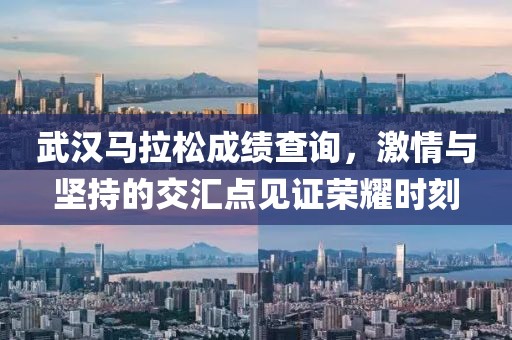 武汉马拉松成绩查询，激情与坚持的交汇点见证荣耀时刻