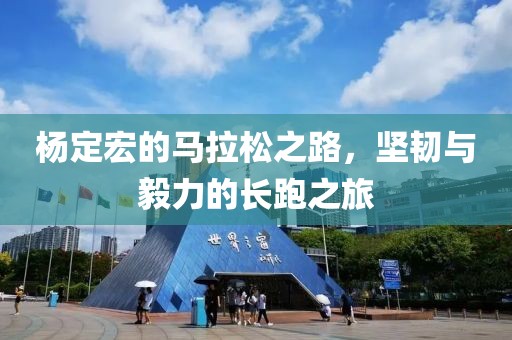 杨定宏的马拉松之路，坚韧与毅力的长跑之旅