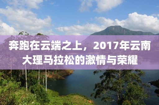 奔跑在云端之上，2017年云南大理马拉松的激情与荣耀
