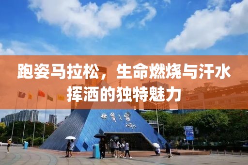 跑姿马拉松，生命燃烧与汗水挥洒的独特魅力