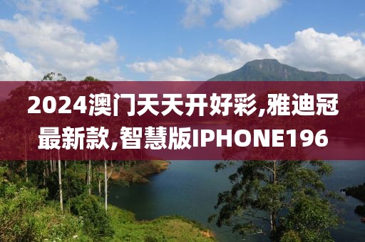 2024澳门天天开好彩,雅迪冠最新款,智慧版IPHONE196