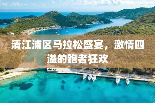 清江浦区马拉松盛宴，激情四溢的跑者狂欢