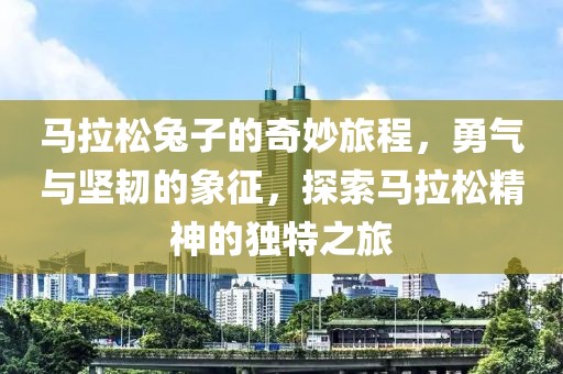 马拉松兔子的奇妙旅程，勇气与坚韧的象征，探索马拉松精神的独特之旅