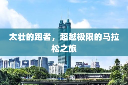 太壮的跑者，超越极限的马拉松之旅