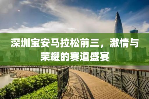 深圳宝安马拉松前三，激情与荣耀的赛道盛宴
