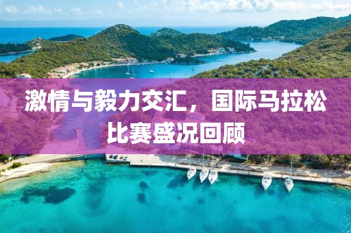 激情与毅力交汇，国际马拉松比赛盛况回顾