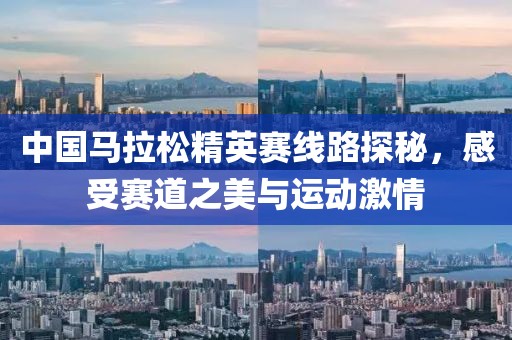 中国马拉松精英赛线路探秘，感受赛道之美与运动激情