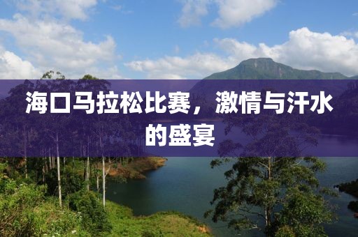 海口马拉松比赛，激情与汗水的盛宴