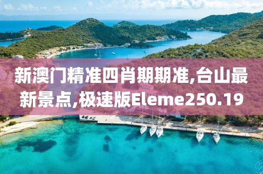 新澳门精准四肖期期准,台山最新景点,极速版Eleme250.19