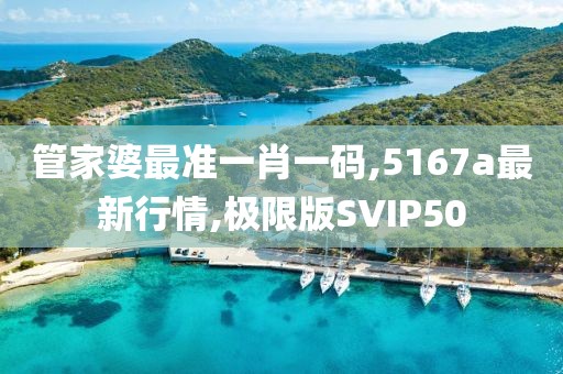 管家婆最准一肖一码,5167a最新行情,极限版SVIP50