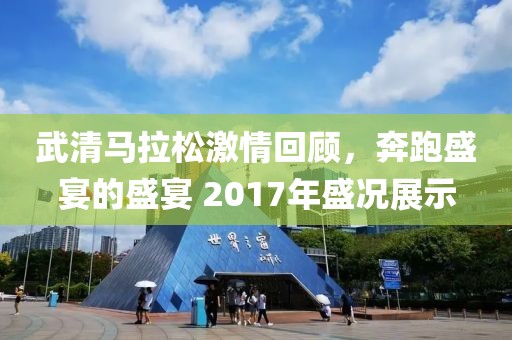 武清马拉松激情回顾，奔跑盛宴的盛宴 2017年盛况展示