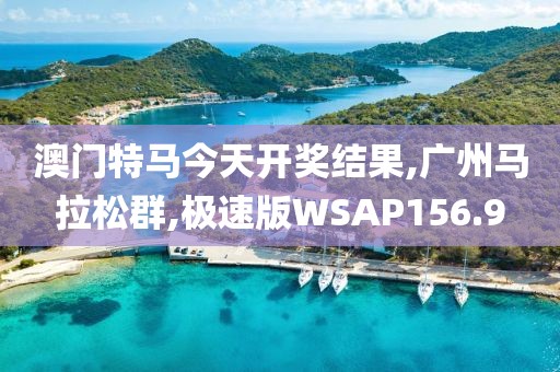 澳门特马今天开奖结果,广州马拉松群,极速版WSAP156.9